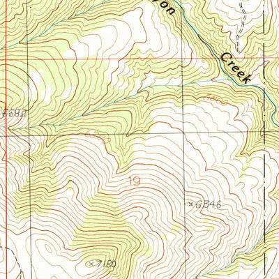 United States Geological Survey Table Mountain, MT (1989, 24000-Scale) digital map