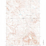 United States Geological Survey Table Mountain, SD-ND (1969, 24000-Scale) digital map
