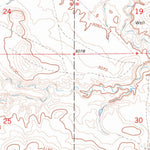 United States Geological Survey Table Mountain, SD-ND (1969, 24000-Scale) digital map