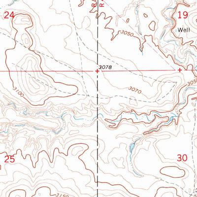 United States Geological Survey Table Mountain, SD-ND (1969, 24000-Scale) digital map