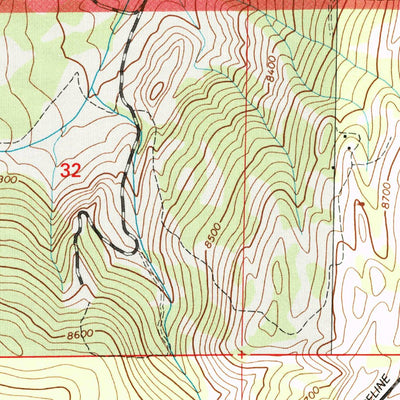 United States Geological Survey Table Mountain, WY (1998, 24000-Scale) digital map
