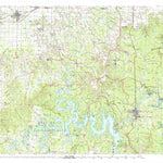United States Geological Survey Table Rock Lake, MO (1985, 100000-Scale) digital map