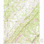 United States Geological Survey Table Rock, MD-WV (1948, 24000-Scale) digital map