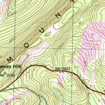 United States Geological Survey Table Rock, MD-WV (1948, 24000-Scale) digital map