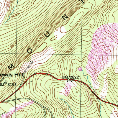 United States Geological Survey Table Rock, MD-WV (1948, 24000-Scale) digital map