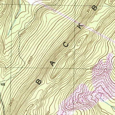 United States Geological Survey Table Rock, MD-WV (1997, 24000-Scale) digital map