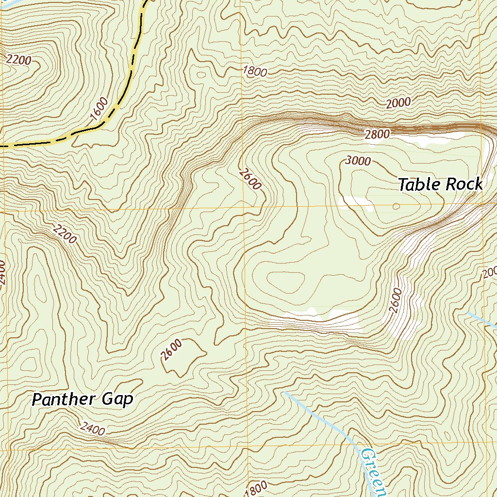 Table Rock, SC (2020, 24000-Scale) Map by United States Geological ...