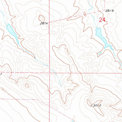United States Geological Survey Table Top Butte, SD (1977, 24000-Scale) digital map