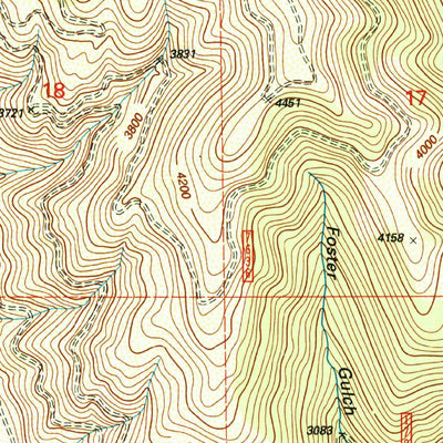 United States Geological Survey Table Top Mountain, MT (1999, 24000-Scale) digital map