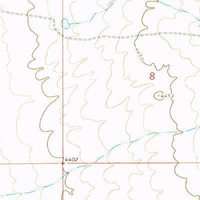 United States Geological Survey Table Top Mountain, NM (1964, 24000-Scale) digital map