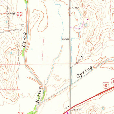 United States Geological Survey Tabler, OK (1966, 24000-Scale) digital map