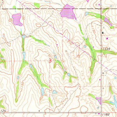 United States Geological Survey Tabler, OK (1966, 24000-Scale) digital map