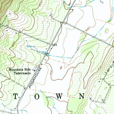 United States Geological Survey Tablers Station, WV (1972, 24000-Scale) digital map