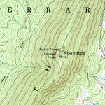 United States Geological Survey Tablers Station, WV (1972, 24000-Scale) digital map