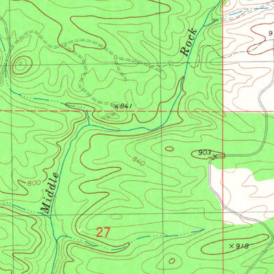 United States Geological Survey Tablerville, OK (1981, 24000-Scale) digital map