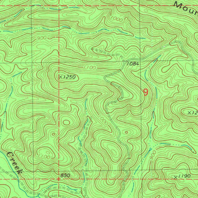 United States Geological Survey Tablerville, OK (1981, 24000-Scale) digital map