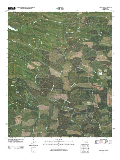 United States Geological Survey Tablerville, OK (2010, 24000-Scale) digital map