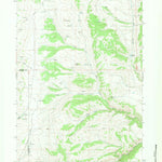 United States Geological Survey Tabletop, WY (1967, 24000-Scale) digital map