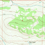 United States Geological Survey Tabletop, WY (1967, 24000-Scale) digital map