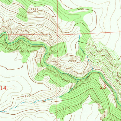United States Geological Survey Tabletop, WY (1967, 24000-Scale) digital map