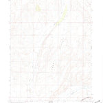 United States Geological Survey Tabor Flats, NV (1967, 24000-Scale) digital map