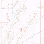 United States Geological Survey Tabor Flats, NV (1967, 24000-Scale) digital map