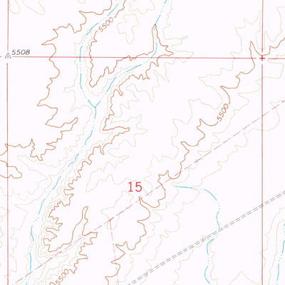 United States Geological Survey Tabor Flats, NV (1967, 24000-Scale) digital map