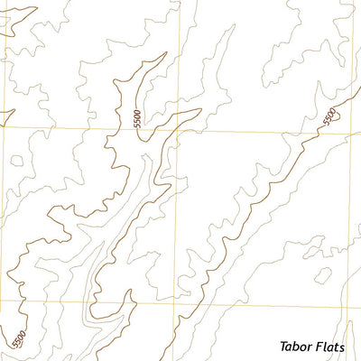 United States Geological Survey Tabor Flats, NV (2021, 24000-Scale) digital map