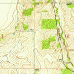United States Geological Survey Tabor NE, IA (1957, 24000-Scale) digital map