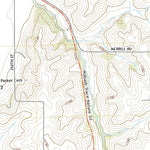 United States Geological Survey Tabor NE, IA (2022, 24000-Scale) digital map