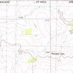 United States Geological Survey Tabor NE, SD (1978, 24000-Scale) digital map
