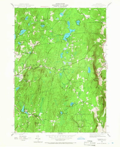 United States Geological Survey Taborton, NY (1946, 24000-Scale) digital map