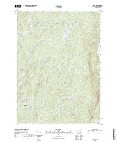 United States Geological Survey Taborton, NY (2023, 24000-Scale) digital map