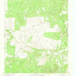 United States Geological Survey Tackett Mountain, TX (1966, 24000-Scale) digital map