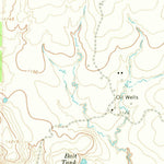United States Geological Survey Tackett Mountain, TX (1966, 24000-Scale) digital map