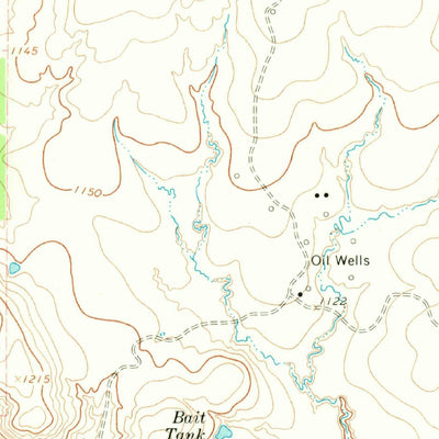 United States Geological Survey Tackett Mountain, TX (1966, 24000-Scale) digital map