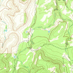 United States Geological Survey Tackett Mountain, TX (1966, 24000-Scale) digital map