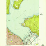 United States Geological Survey Tacoma North, WA (1949, 24000-Scale) digital map