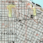 United States Geological Survey Tacoma North, WA (1997, 24000-Scale) digital map