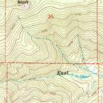 United States Geological Survey Tacoma Peak, WA (1968, 24000-Scale) digital map