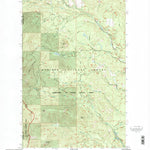 United States Geological Survey Tacoma Peak, WA (1992, 24000-Scale) digital map
