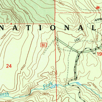 United States Geological Survey Tacoma Peak, WA (1992, 24000-Scale) digital map