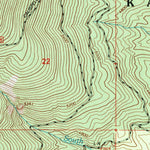 United States Geological Survey Tacoma Peak, WA (1992, 24000-Scale) digital map