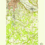 United States Geological Survey Tacoma South, WA (1941, 62500-Scale) digital map