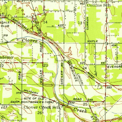 United States Geological Survey Tacoma South, WA (1941, 62500-Scale) digital map