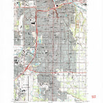 United States Geological Survey Tacoma South, WA (1997, 24000-Scale) digital map