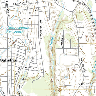 United States Geological Survey Tacoma South, WA (2020, 24000-Scale) digital map