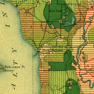 United States Geological Survey Tacoma, WA (1897, 125000-Scale) digital map