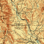 United States Geological Survey Taconic, NY-MA-VT (1900, 125000-Scale) digital map