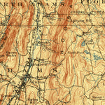 United States Geological Survey Taconic, NY-MA-VT (1900, 125000-Scale) digital map